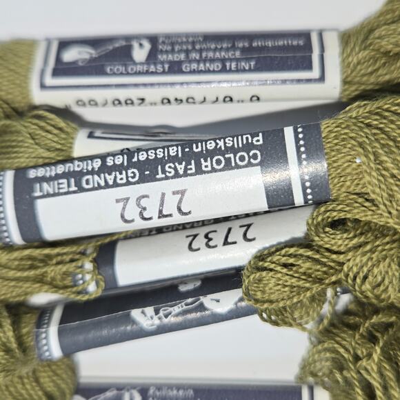 DMC Sullivans Embroidery Floss Lot of 140+ Skeins White Blue Orange Grey Green - Picture 6 of 16